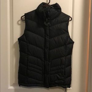 Northface Black Down Vest, S/ P